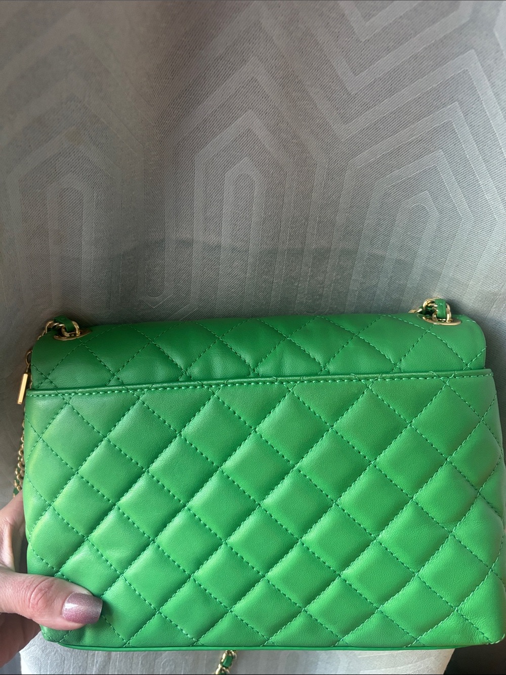 G by Giuliana Lambskin chain strap purse - Picture 5 of 7